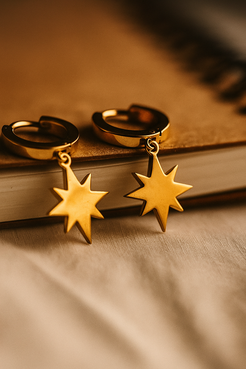 Celestial Gleam water resistant earrings