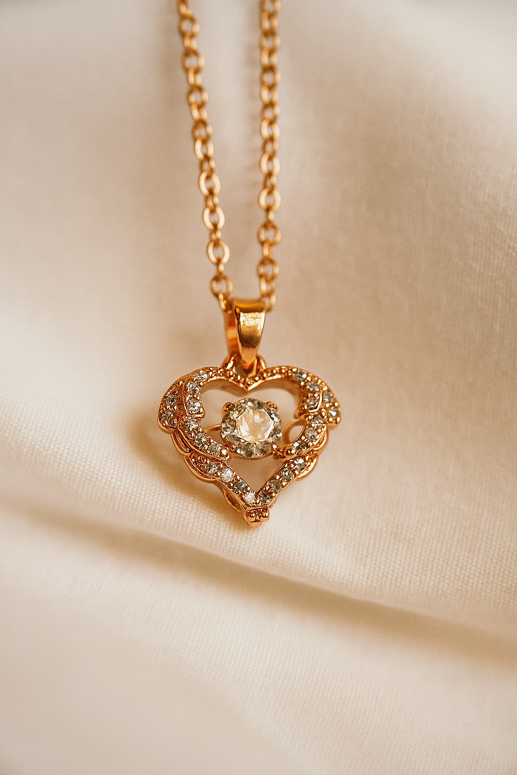 Everheart Ribbon pendant necklace